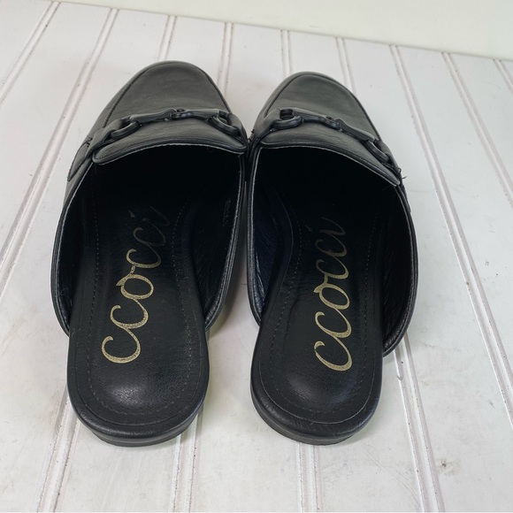 CCOCCI Adelina black slip on mules - Picture 7 of 8